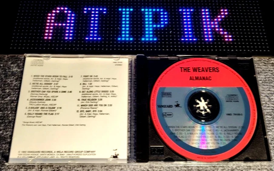 The Weavers' Almanac CD 1991 | Zeldzame Europese editie van een folkklassieker! 💥 – photo 3